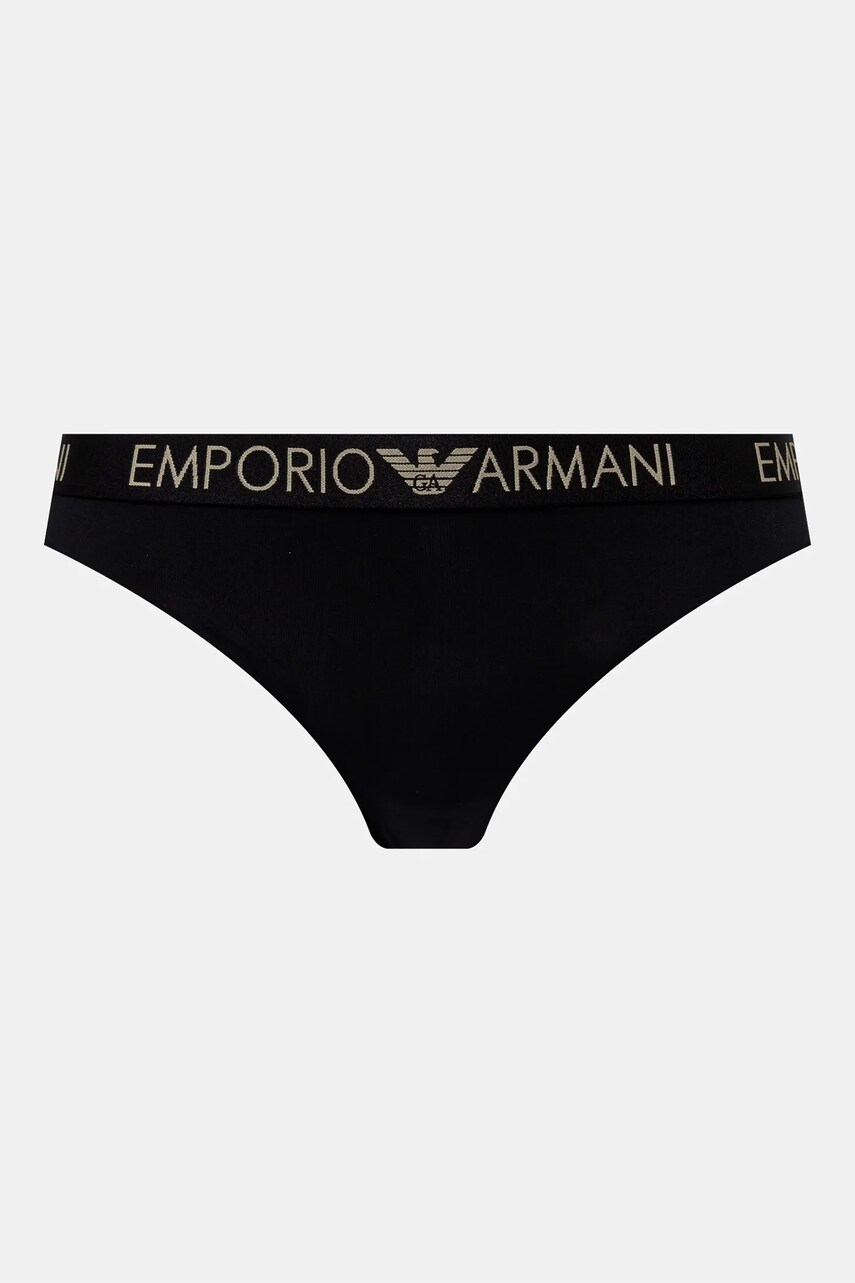Стринги Emporio Armani Underwear 2-pack колір чорний 163333 4F235