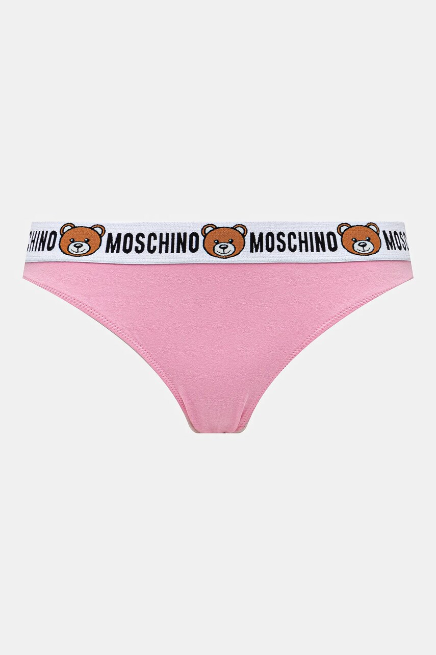Труси Moschino Underwear 2-pack колір рожевий A13844402