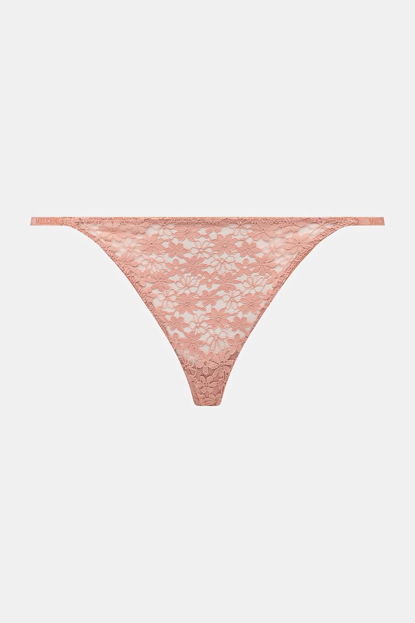 Стринги Moschino Underwear 3-pack колір білий A23054611