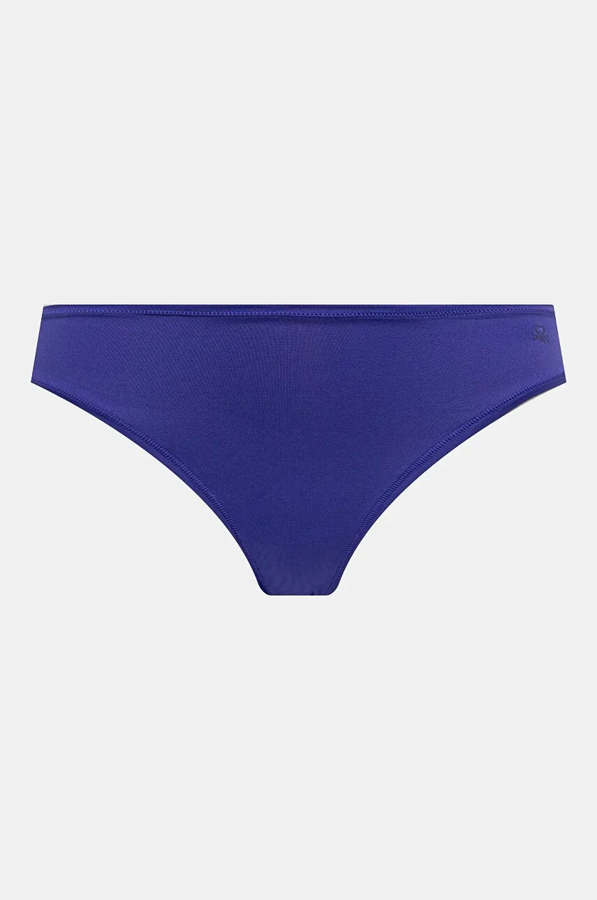 Стринги United Colors of Benetton 3-pack колір фіолетовий 34FS1S01T