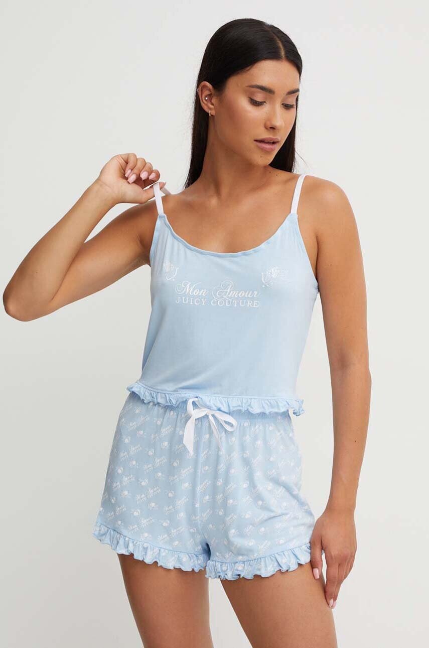 Піжамний топ Juicy Couture CHERUB EMMANUEL FRILLED VEST JCLPT224508