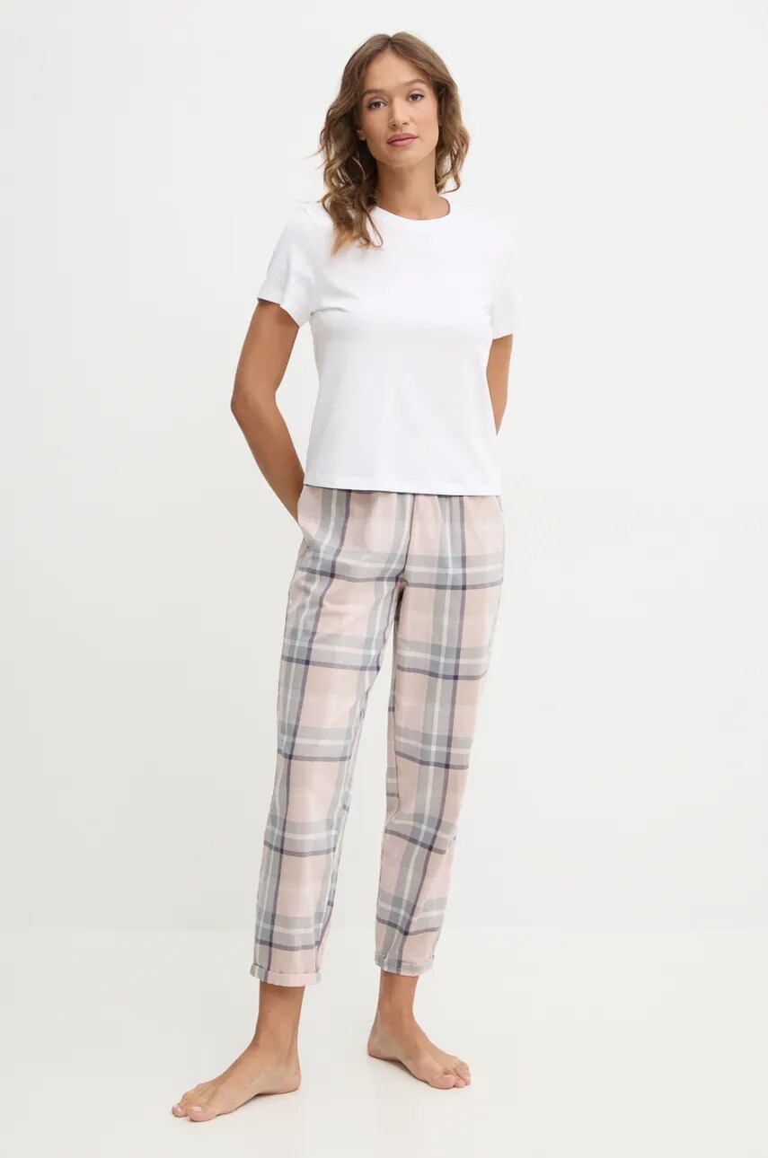 Бавовняна футболка лаунж Calvin Klein Underwear колір білий 000QS7328E