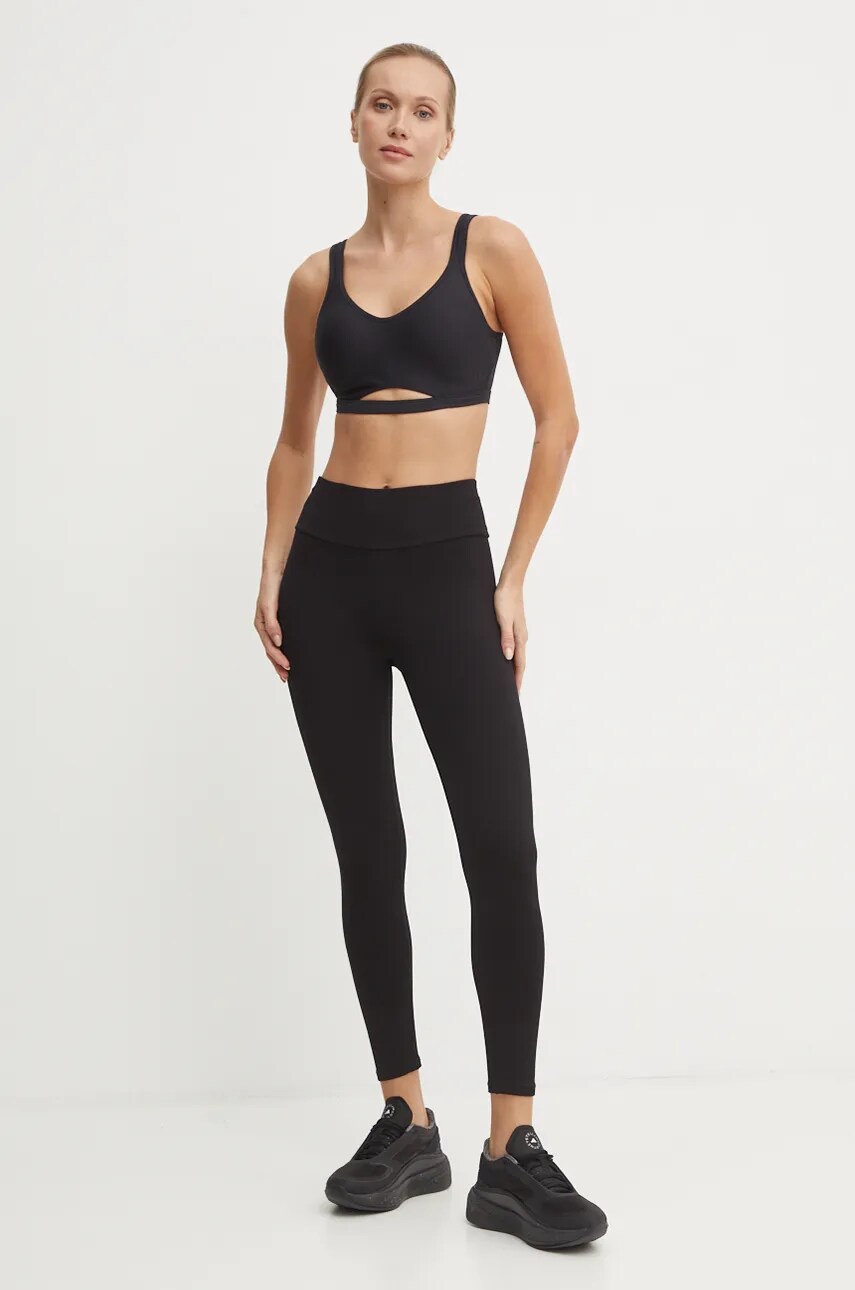 Спортивний бюстгальтер Under Armour Infinity колір чорний однотонний 1388502