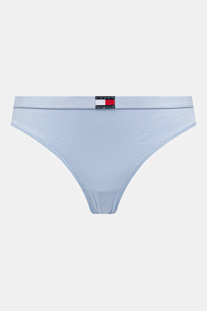 Стринги Tommy Hilfiger 3-pack колір чорний UW0UW05641