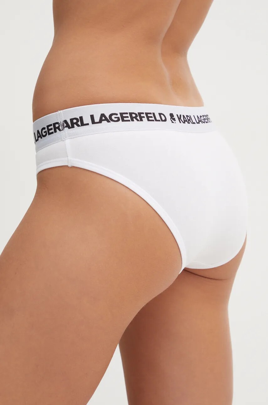 Труси Karl Lagerfeld 3-pack колір білий 246W2112