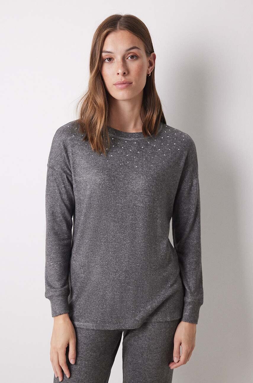 Піжама women'secret LIFEWEAR LA NUIT жіноча колір сірий 4758219