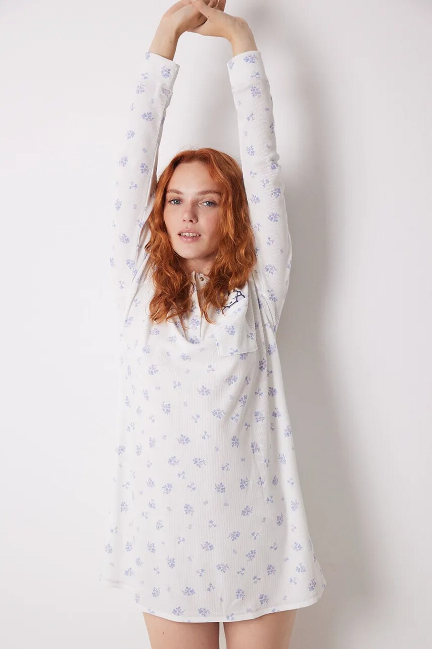Нічна сорочка women'secret Miffy жіноча колір бежевий 4448045