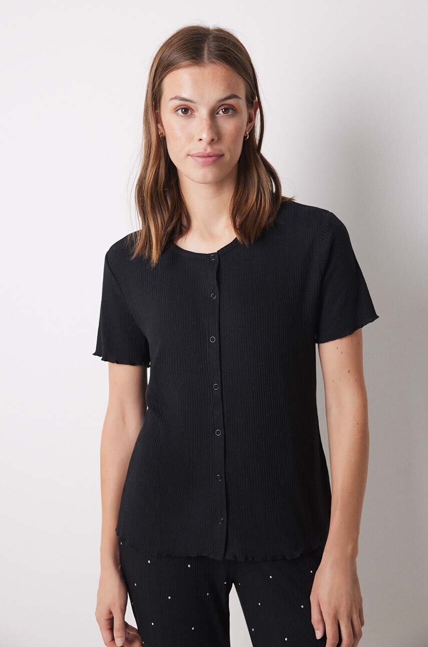 Піжама women'secret LIFEWEAR LA NUIT жіноча колір чорний 4758225