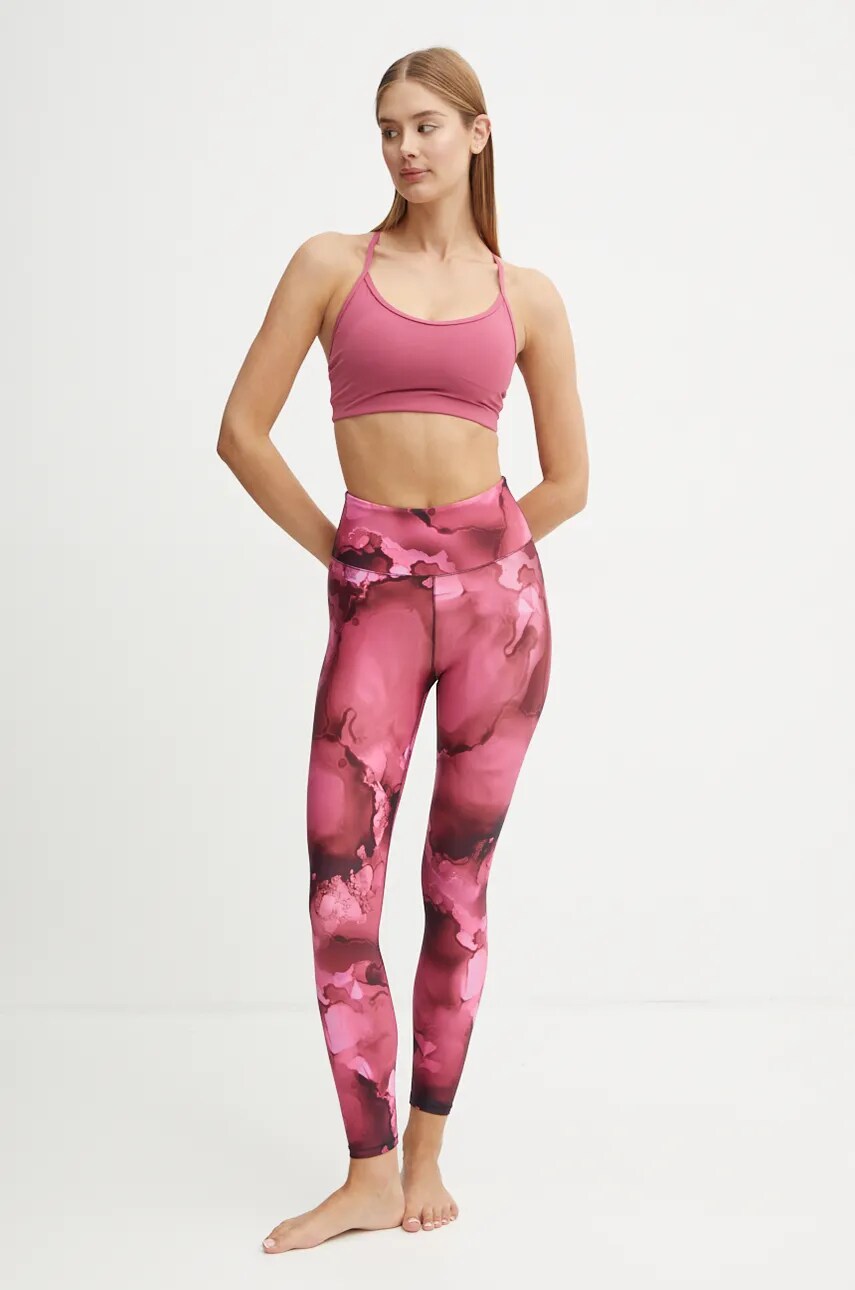 Бюстгальтер для йоги Casall Sleek Strappy колір рожевий однотонний 24181