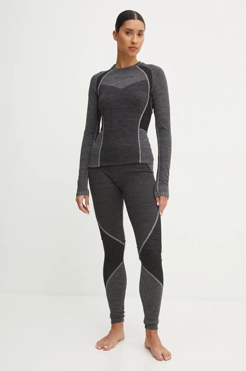 Функціональний лонгслів LA Sportiva Wool70 Tech колір сірий M57900907