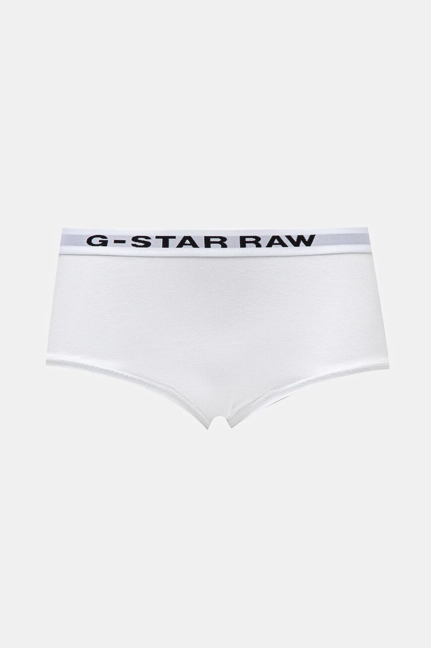 Труси G-Star Raw 3-pack колір білий D24081-D516