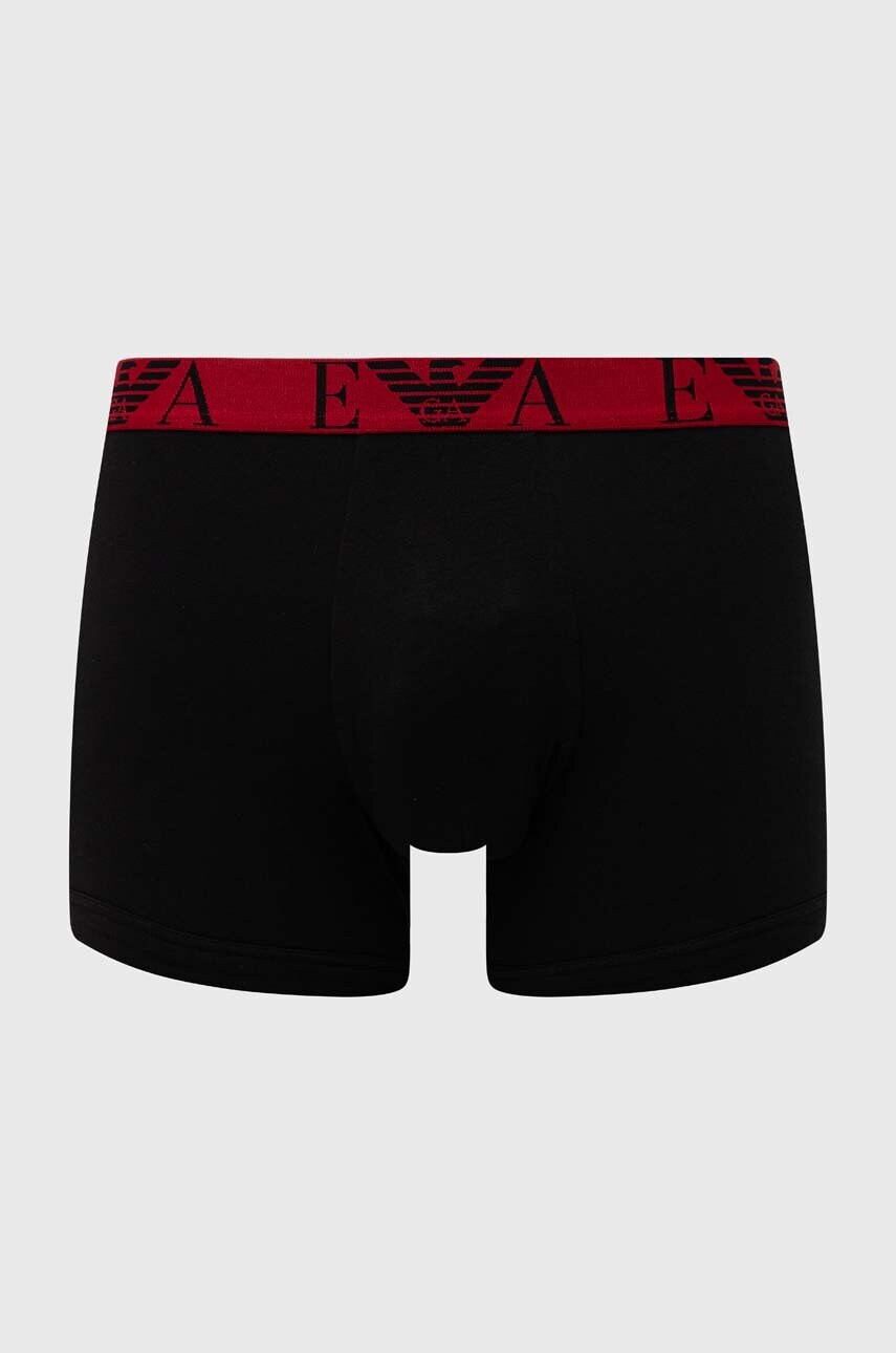 Боксери Emporio Armani Underwear 3-pack чоловічі колір чорний 111473 4F715