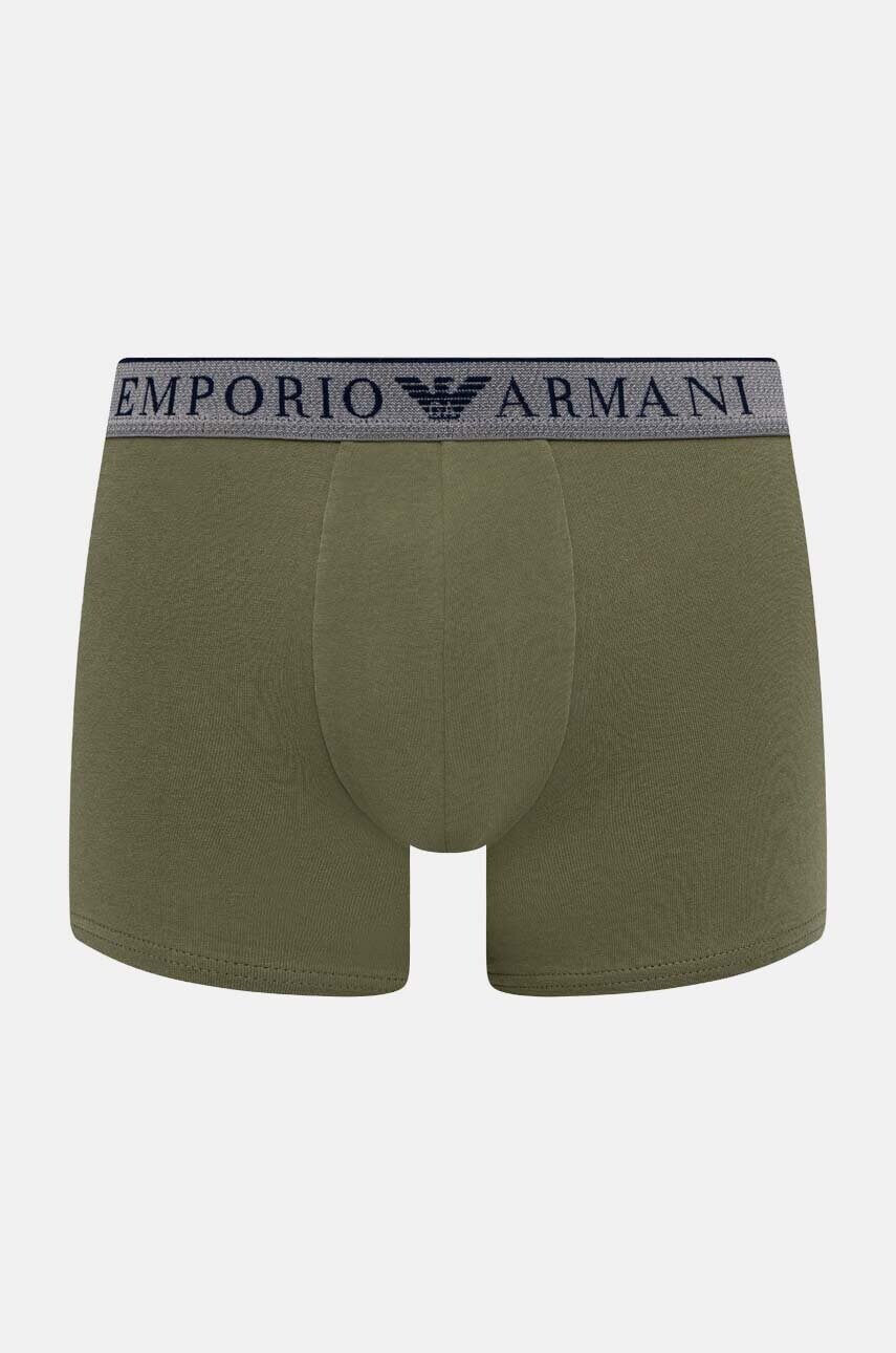 Боксери Emporio Armani Underwear 2-pack чоловічі колір зелений 111769 4F720