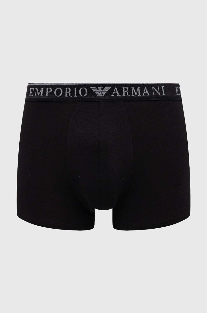 Боксери Emporio Armani Underwear 2-pack чоловічі колір чорний 111769 4F720