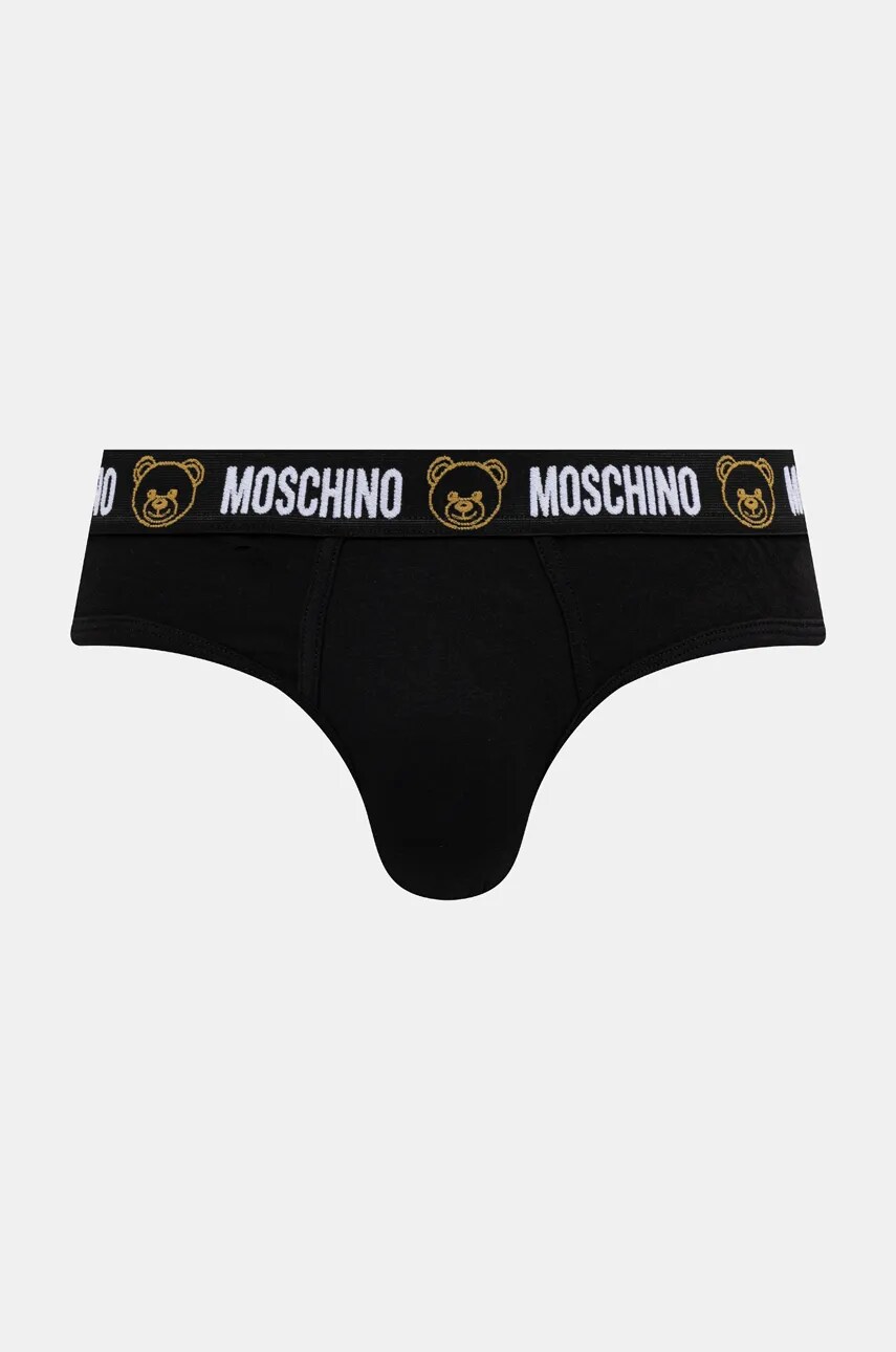 Купити Сліпи Moschino Underwear 2-pack чоловічі колір чорний 13014406 – головне зображення