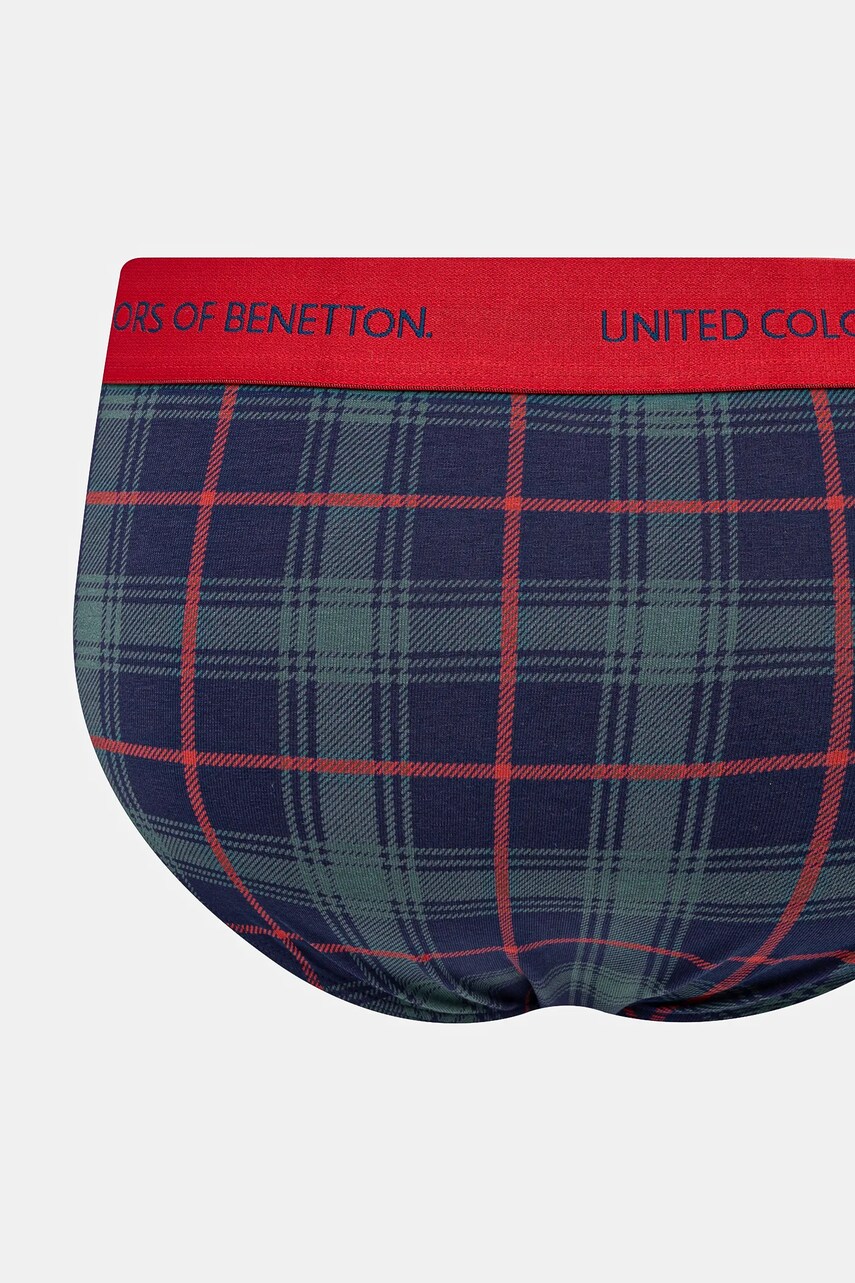 Сліпи United Colors of Benetton чоловічі колір синій 3TRL2S00I