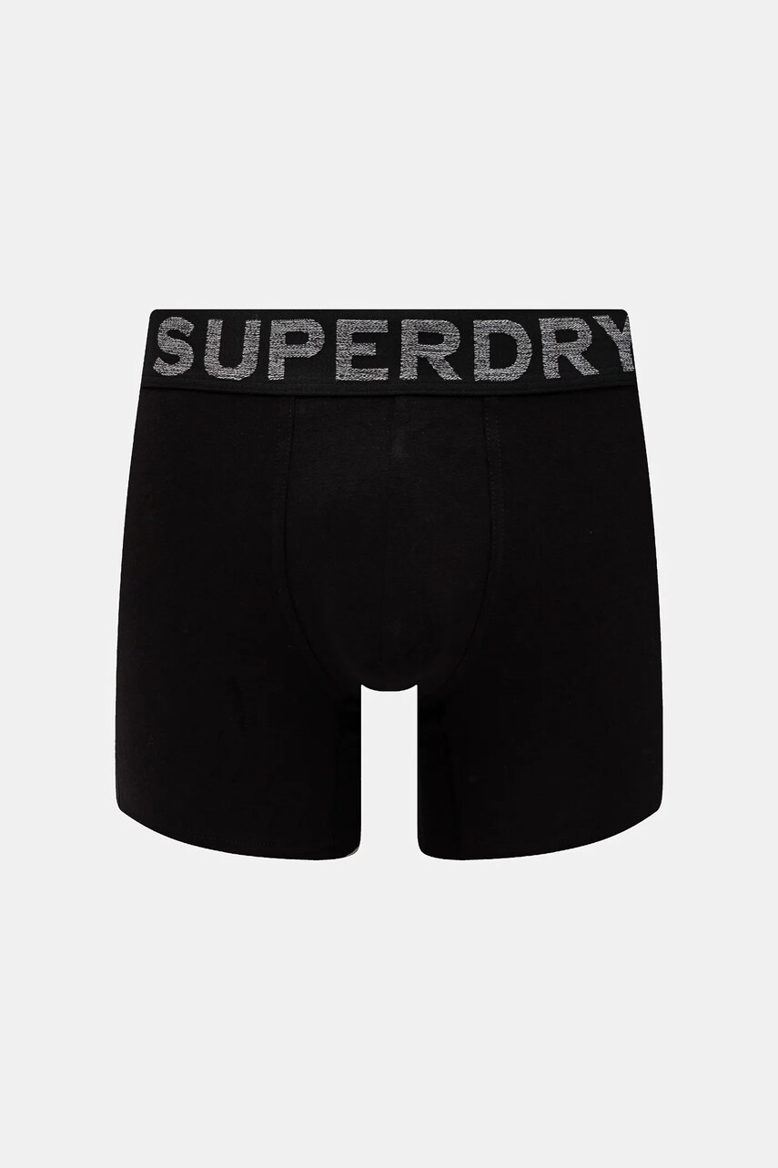 Боксери Superdry 3-pack чоловічі колір чорний M3110452A-13A