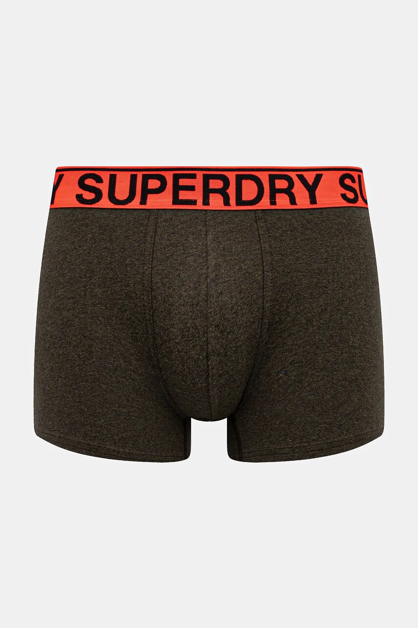 Боксери Superdry 3-pack чоловічі колір чорний M3110452A-B9Y