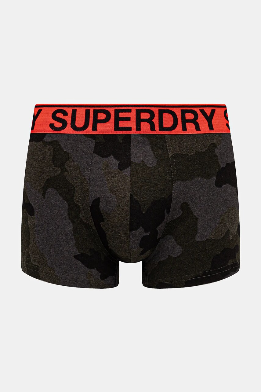 Боксери Superdry 2-pack чоловічі колір чорний M3110461A-CS4