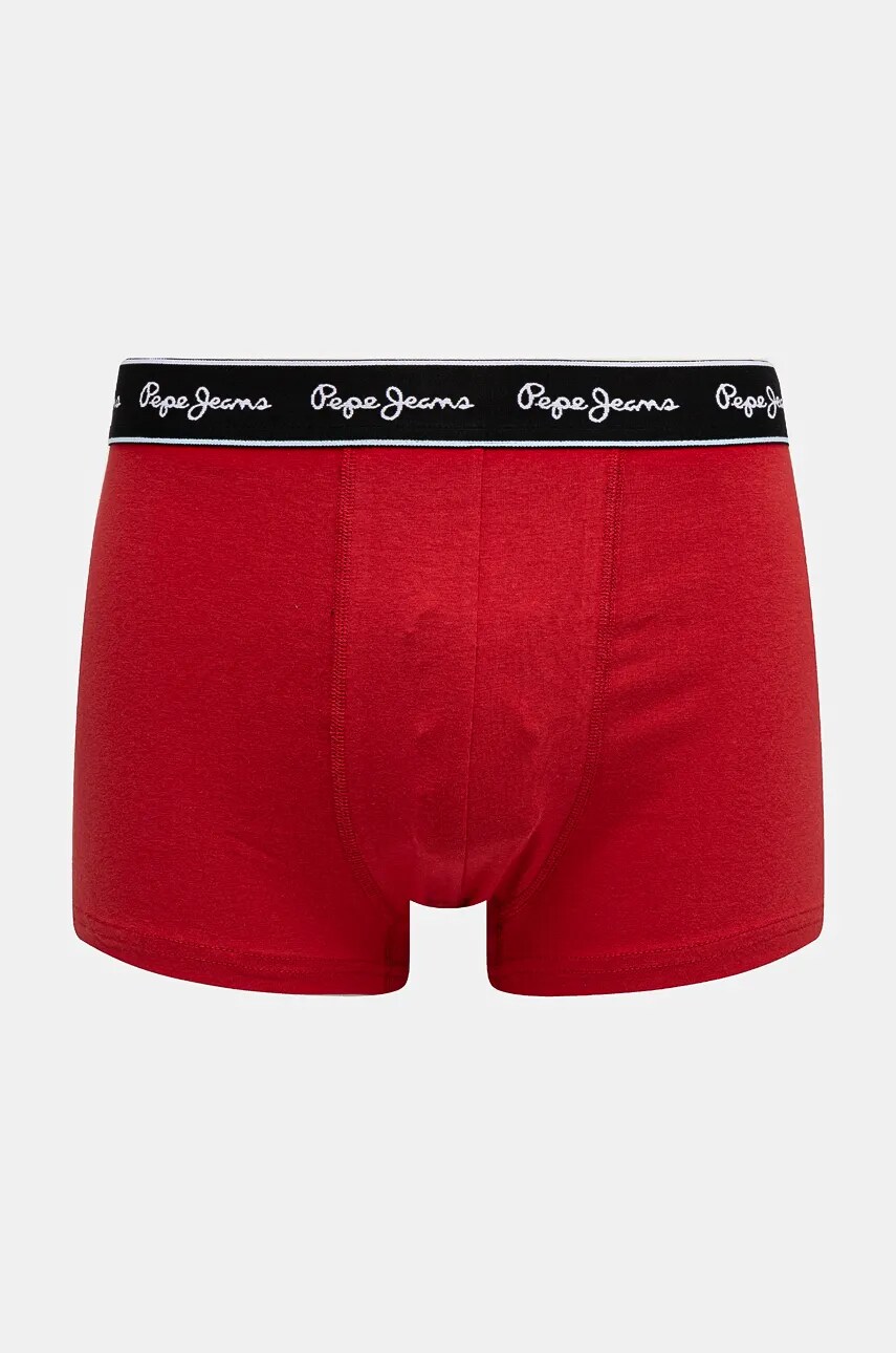 Боксери Pepe Jeans SOLID TK 3P 3-pack чоловічі колір чорний PMU11171