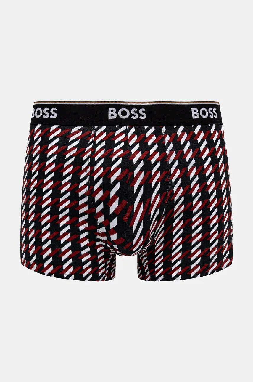 Боксери BOSS 3-pack чоловічі колір чорний 50524533