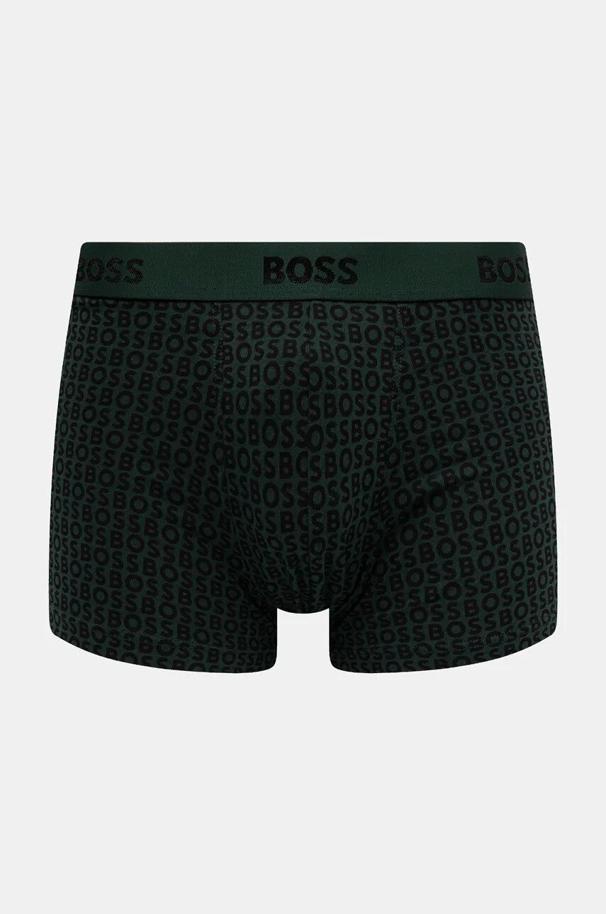 Боксери BOSS 3-pack чоловічі колір чорний 50524595