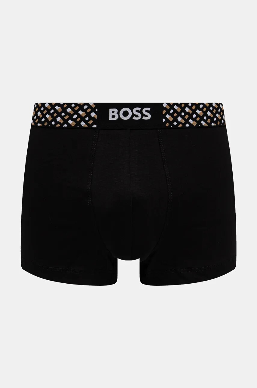 Боксери і шкарпетки BOSS чоловічі колір чорний 50529047