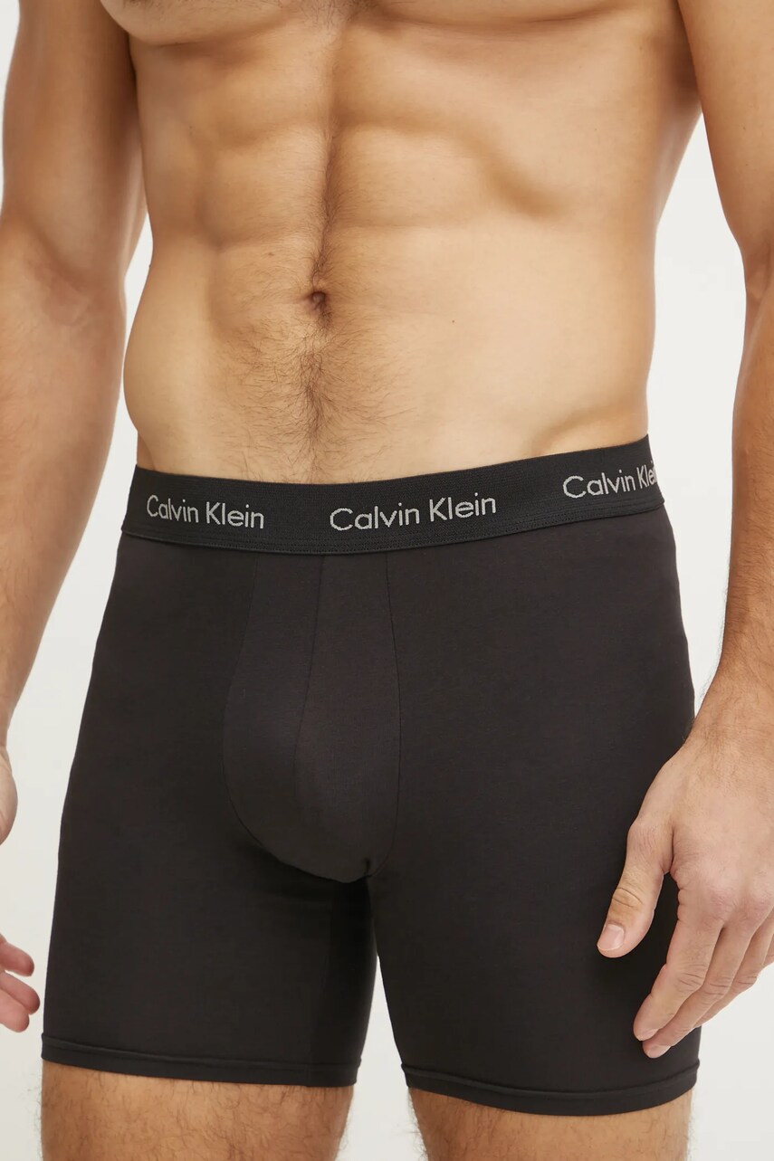 Боксери Calvin Klein Underwear 3-pack чоловічі колір чорний 000NB1770A