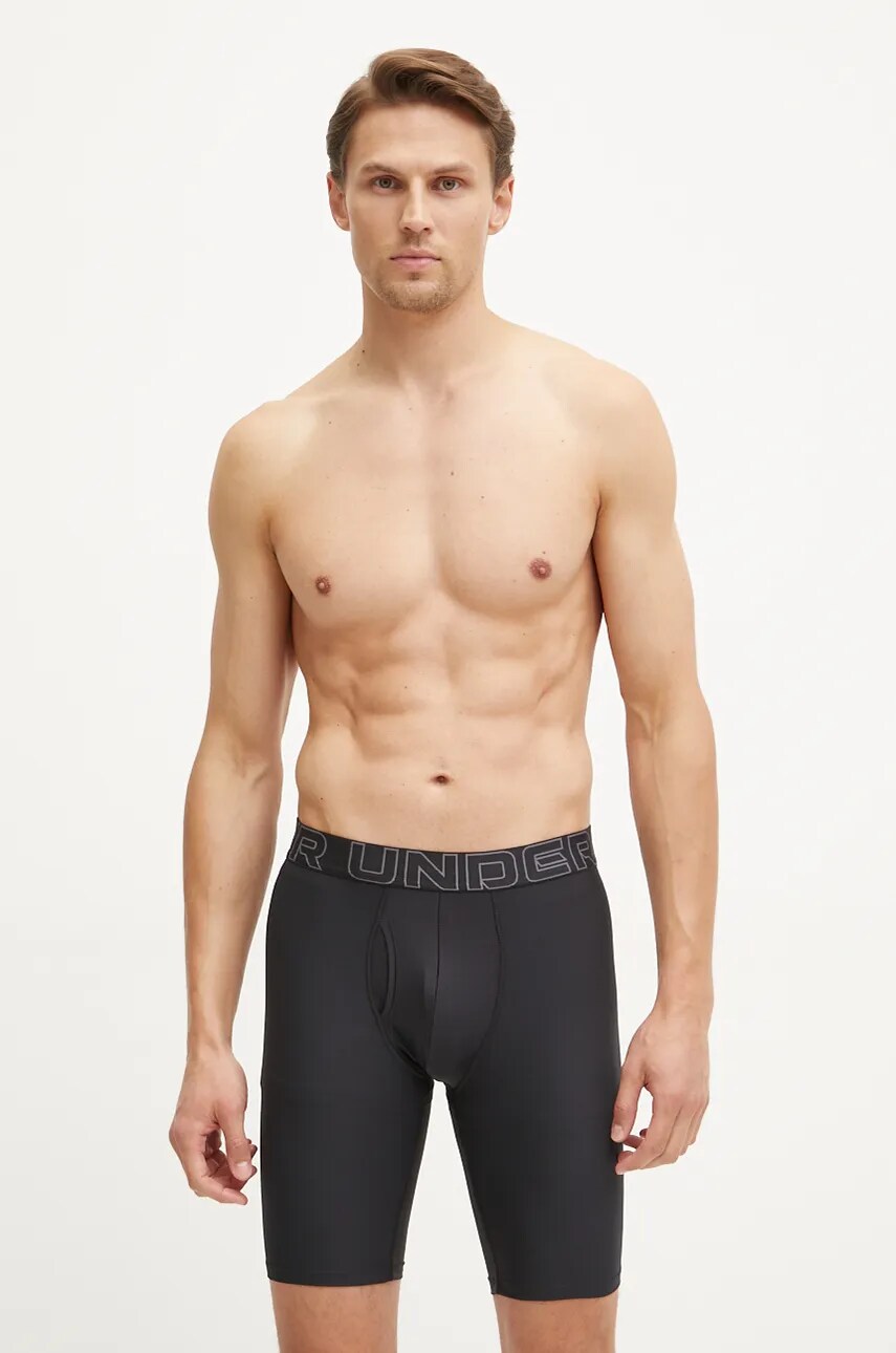 Боксери Under Armour 3-pack чоловічі колір чорний 25UUSHJ053