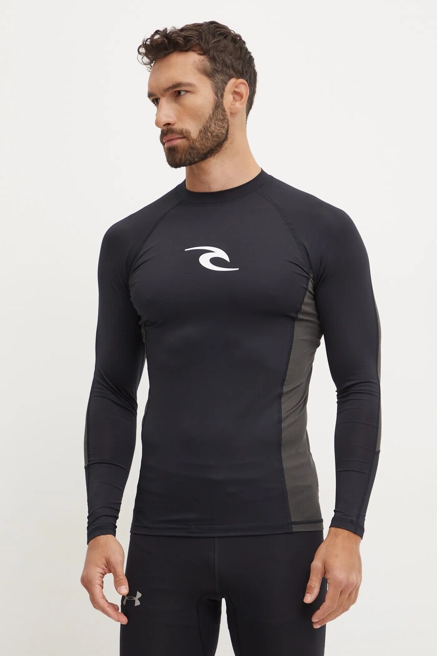 Лонгслів для плавання Rip Curl WAVES UPF колір чорний 141MRV