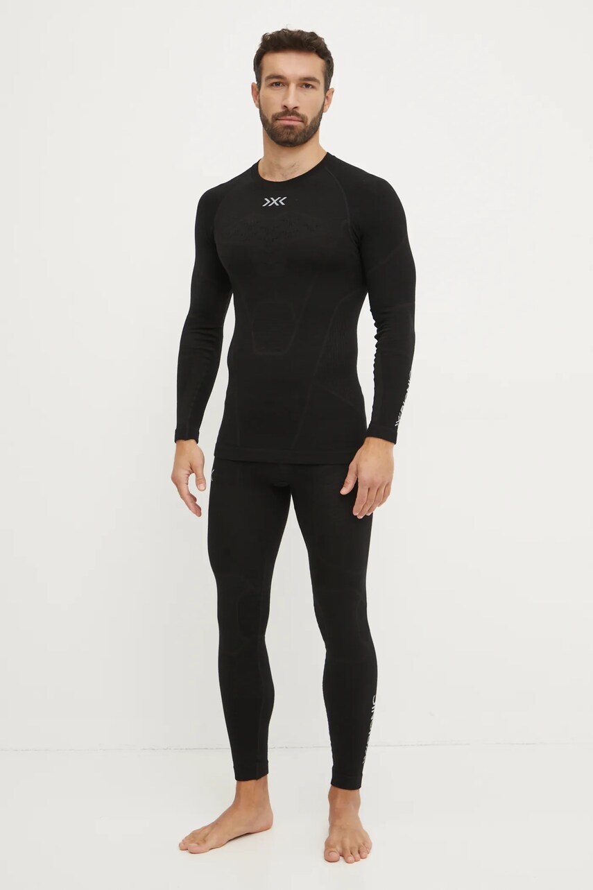 Функціональні легінси X-Bionic Symbio Merino колір чорний YPP2W24M