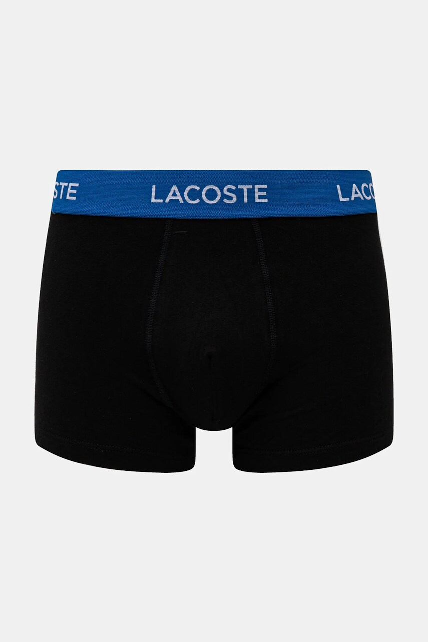 Боксери Lacoste 3-pack чоловічі колір чорний 5H8387