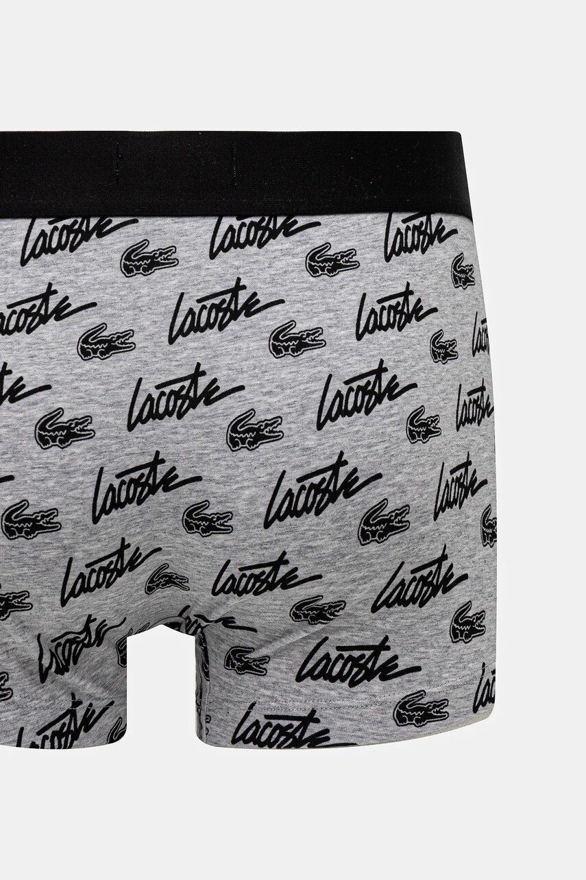 Боксери Lacoste чоловічі колір сірий 5H4743
