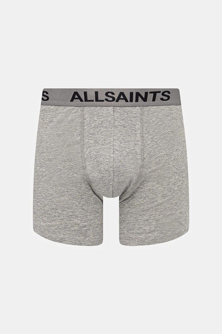 Боксери AllSaints 3-pack колір сірий 43ASM493454TD
