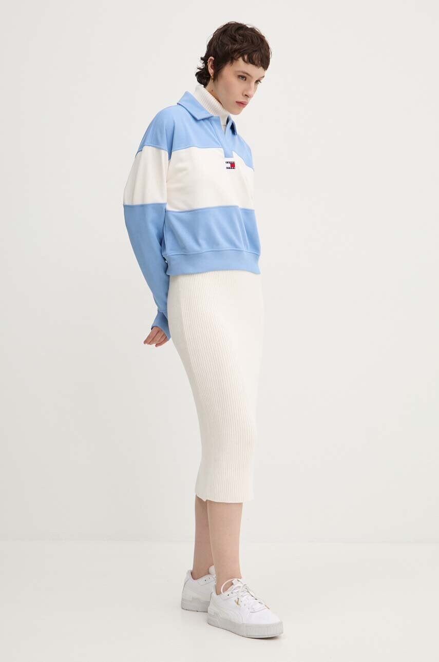 Кофта Tommy Jeans жіноча  візерунок DW0DW18705