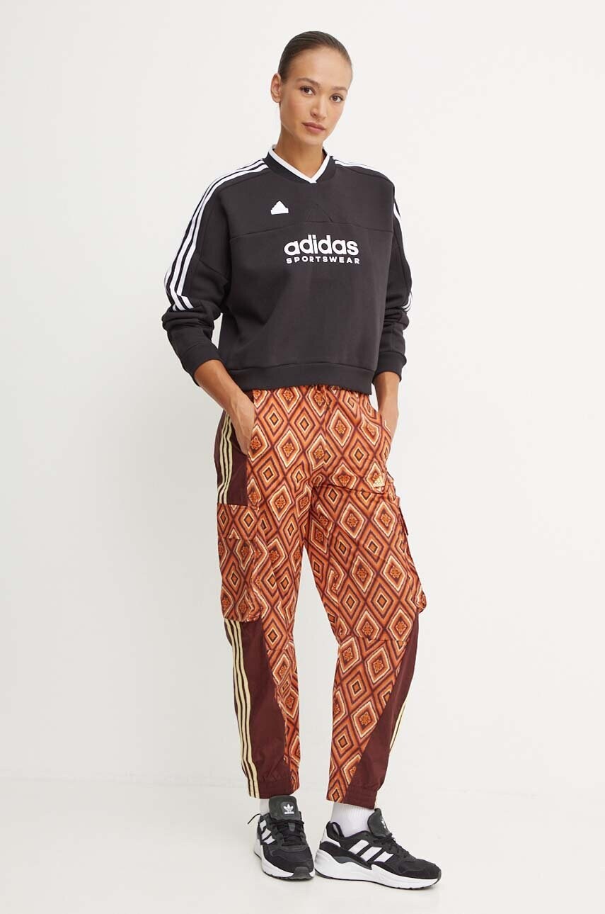 Кофта adidas Tiro жіноча колір чорний однотонна IX3779
