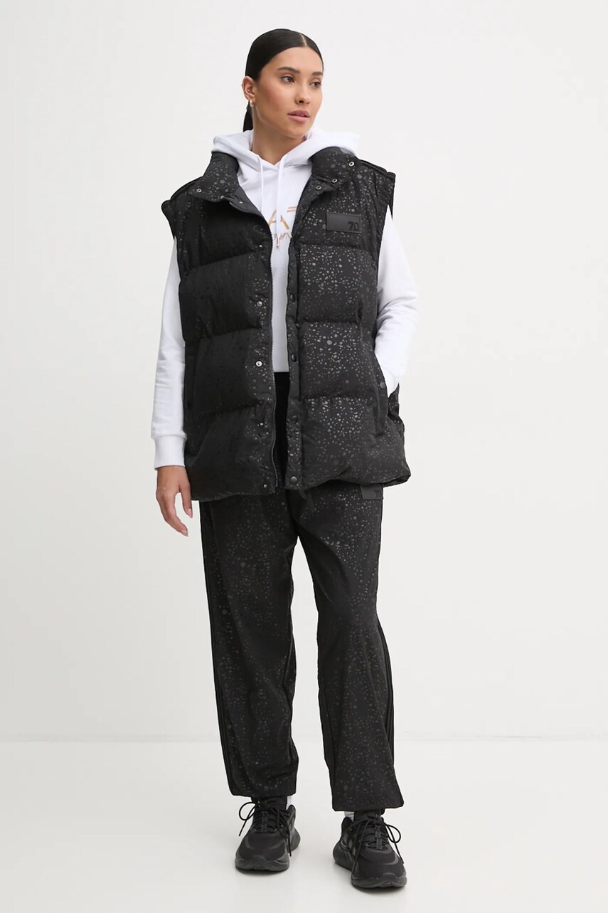 Кофта EA7 Emporio Armani жіноча колір білий з капюшоном з принтом TJTXZ.8NTM36