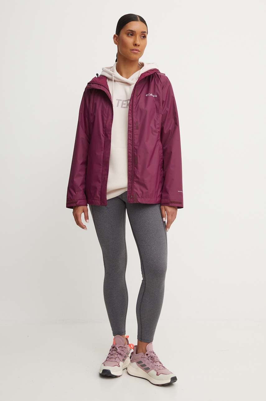 Кофта adidas TERREX Multi колір рожевий з капюшоном з принтом IX7706