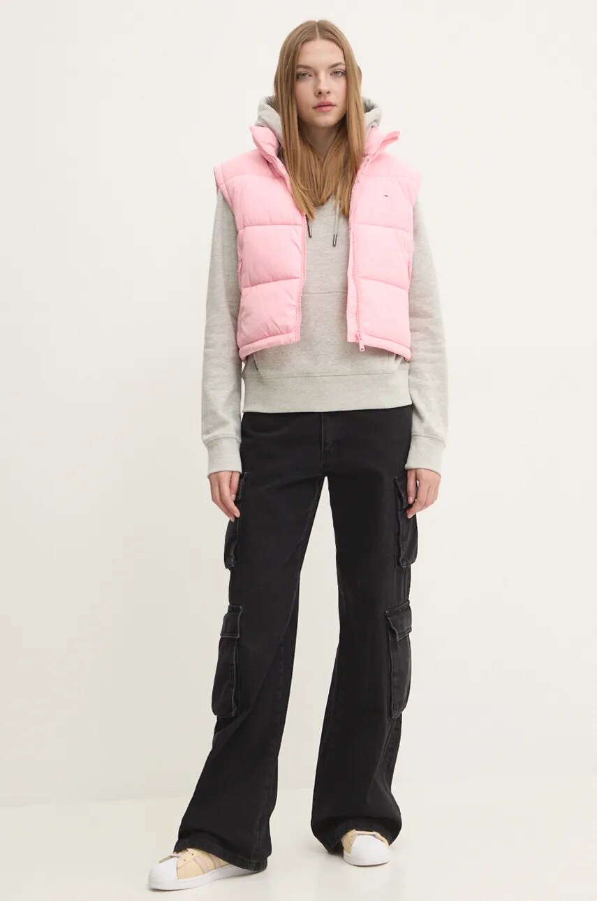 Кофта Superdry жіноча колір сірий з капюшоном меланж W2012180A-D6V