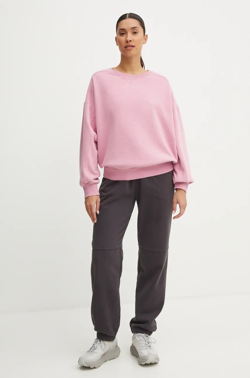 Кофта Roxy Oasis Haze жіноча колір фіолетовий однотонна ERJFT04871