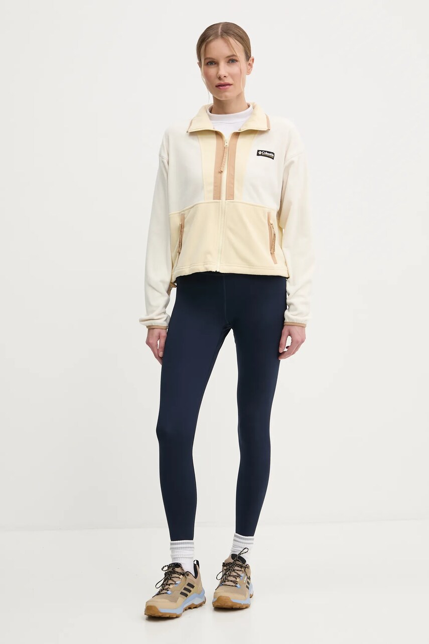 Флісова кофта Columbia Backbowl II FZ Fleece колір чорний візерунок 2092163