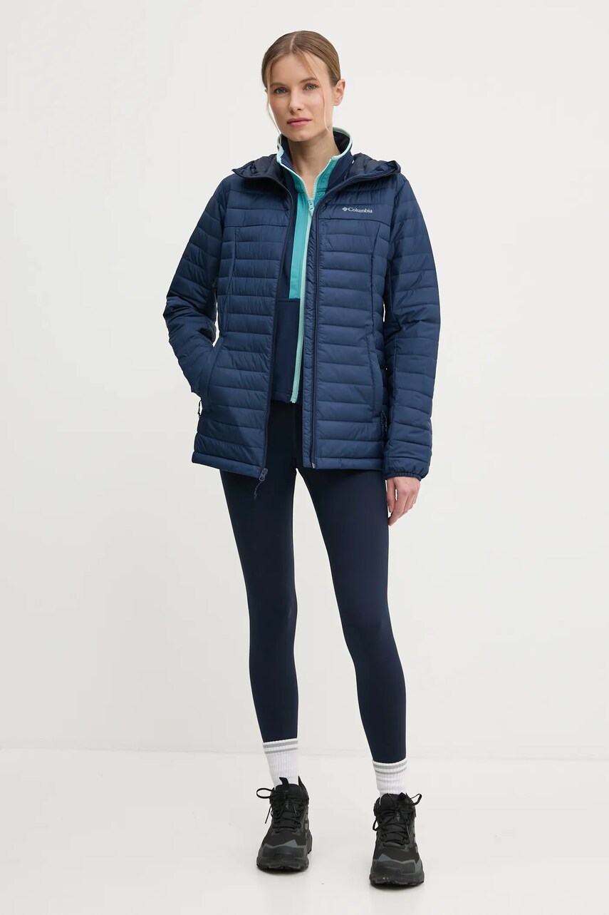 Флісова кофта Columbia Backbowl II FZ Fleece колір бірюзовий візерунок 2092163