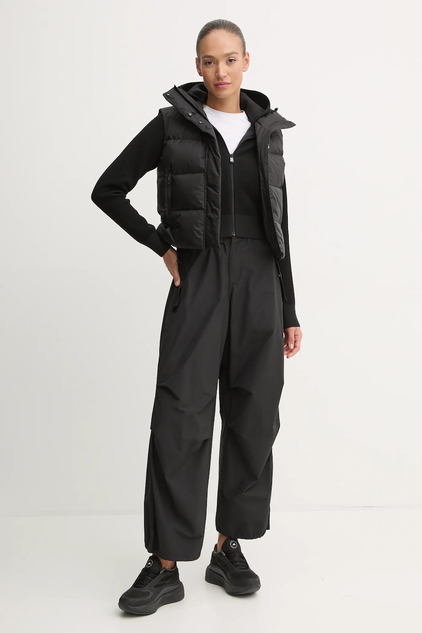 Кофта Calvin Klein Performance колір чорний з капюшоном однотонна 00GWF4J400