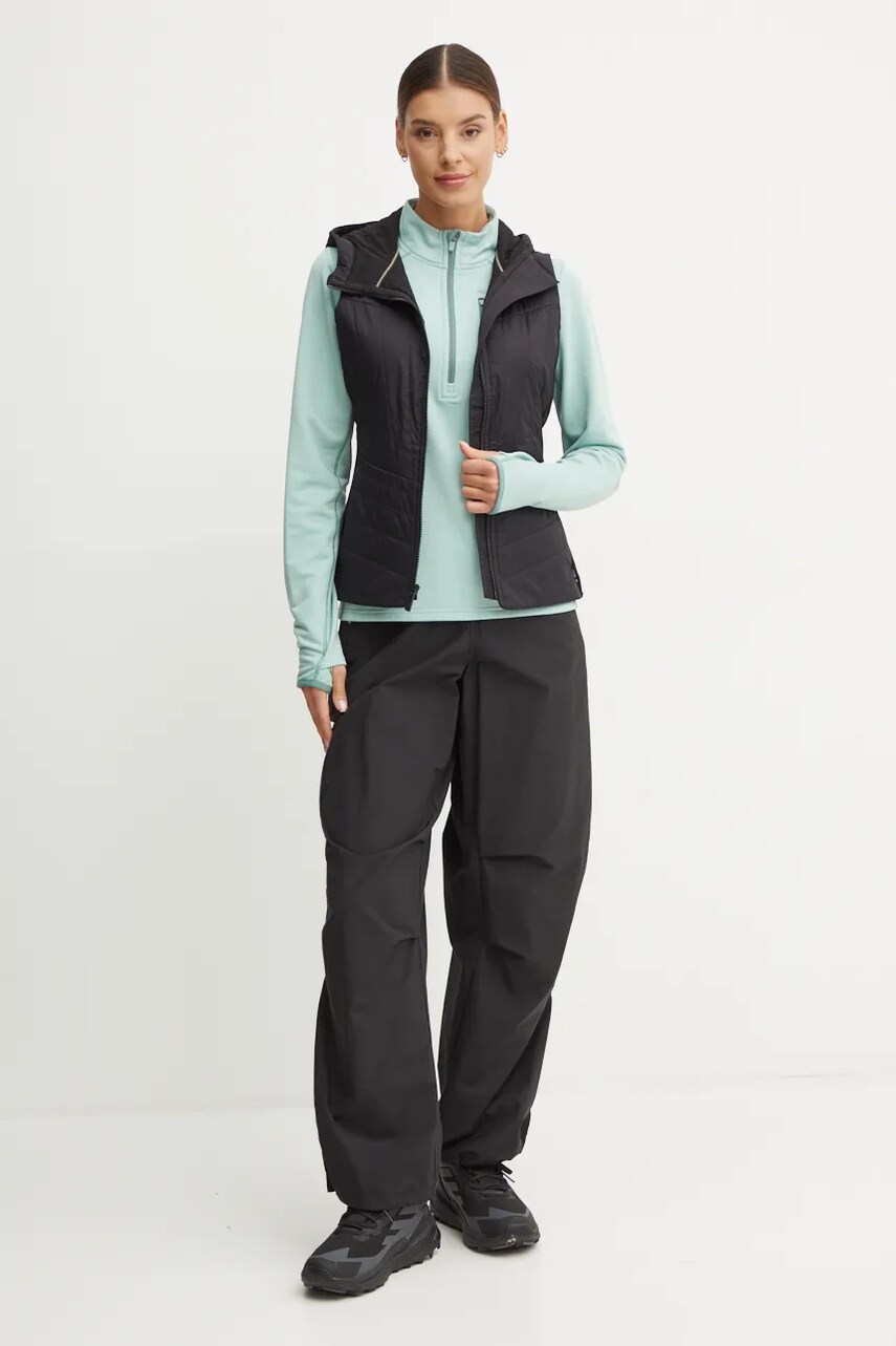 Спортивна кофта Smartwool Active Fleece колір бірюзовий однотонна SW002614