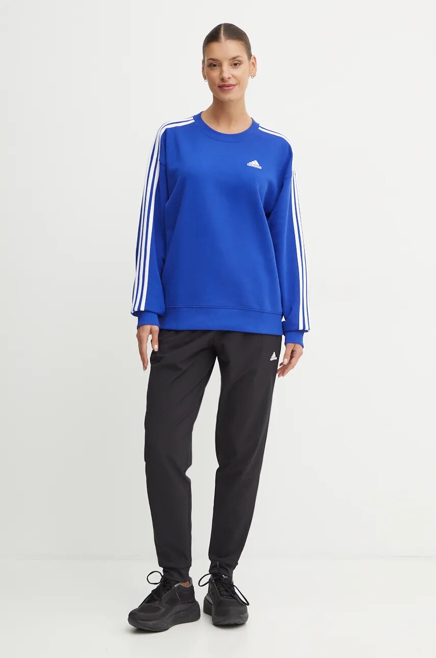 Бавовняна кофта adidas Essentials жіноча  візерунок IY4211