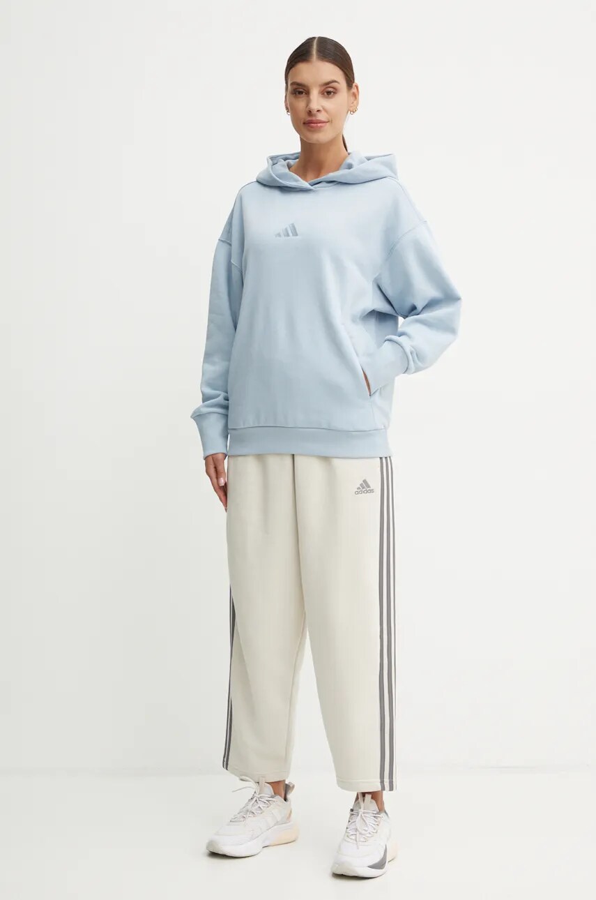 Кофта adidas All SZN жіноча з капюшоном з аплікацією IY6767