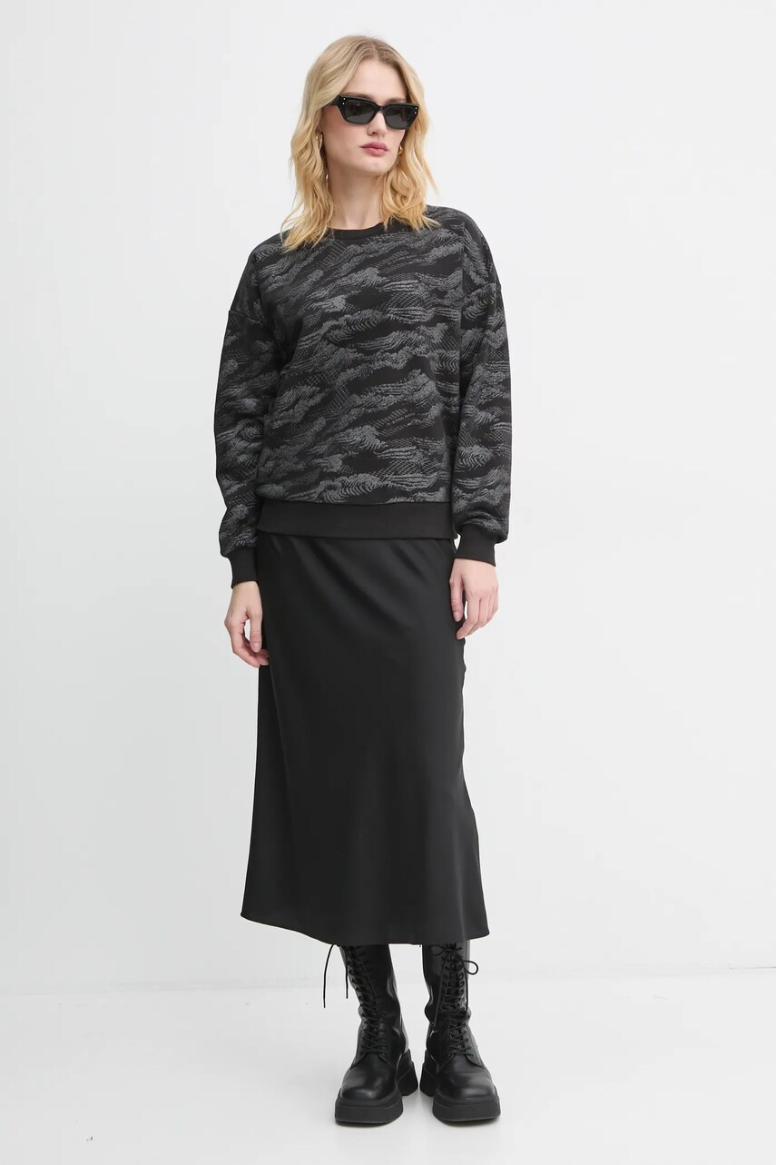 Бавовняна кофта G-Star Raw жіноча колір чорний візерунок D25169-D865