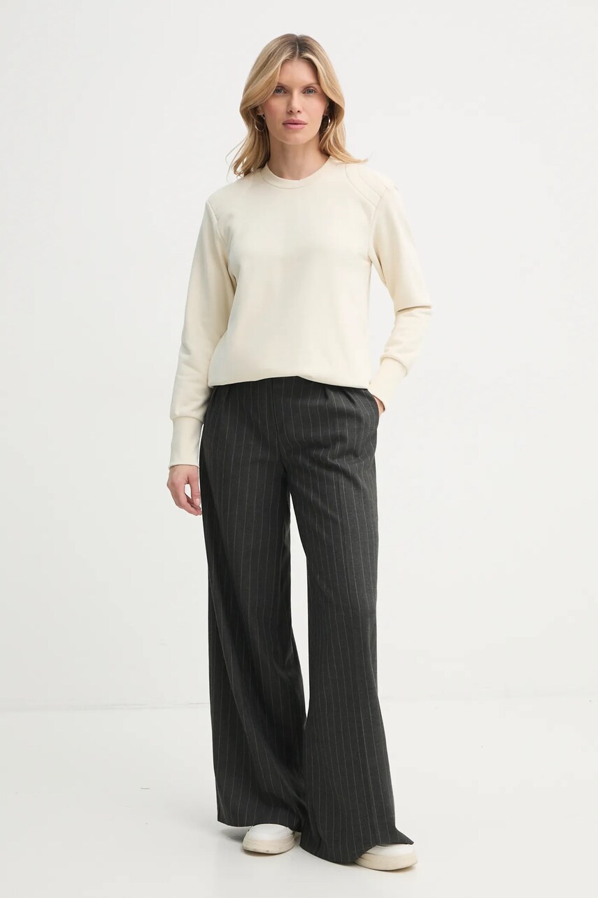 Кофта G-Star Raw жіноча колір бежевий однотонна D26409-D704