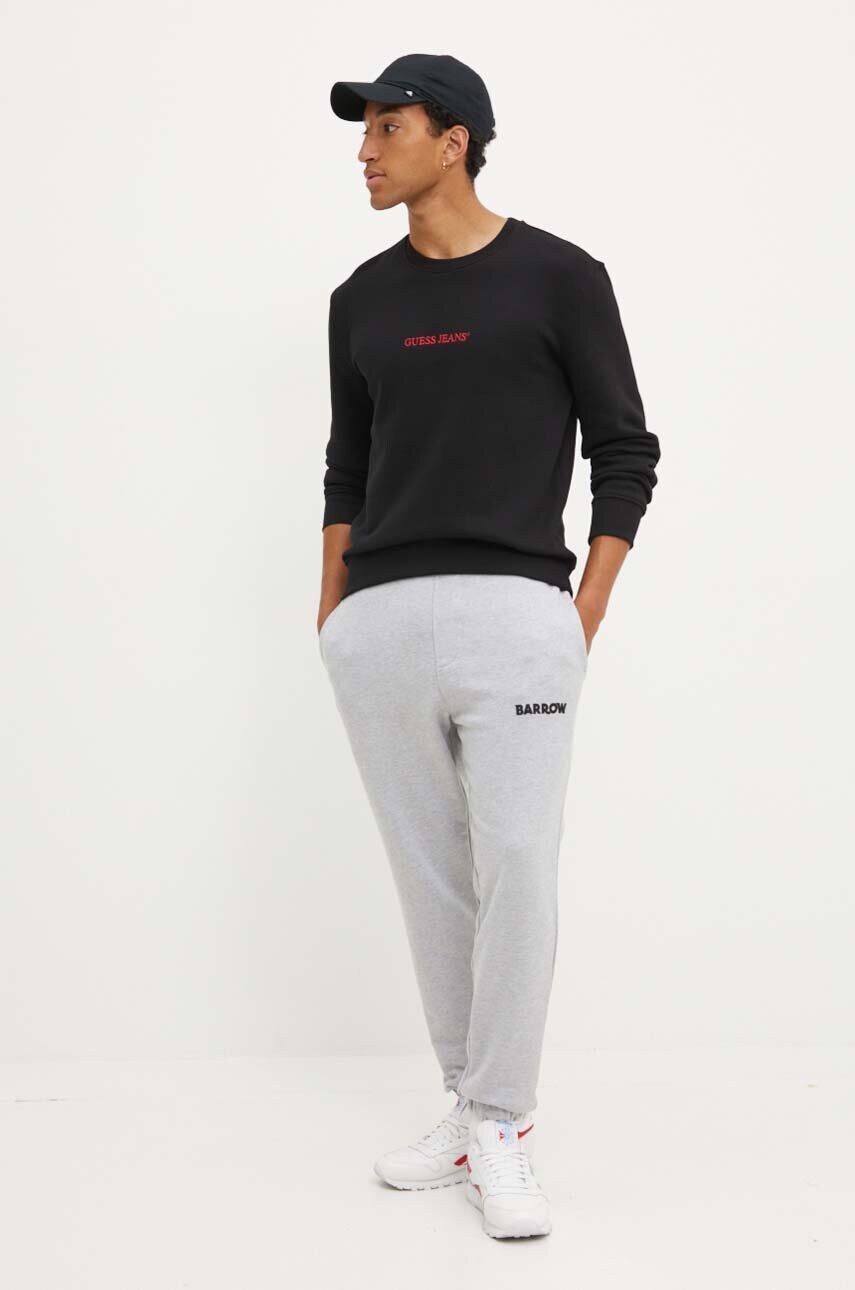 Кофта Guess Jeans колір чорний з аплікацією M4YQ19 K9V31