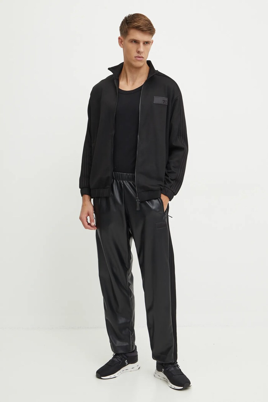 Купити Кофта EA7 Emporio Armani чоловіча колір чорний однотонна PJPXZ.6DUM03 – головне зображення